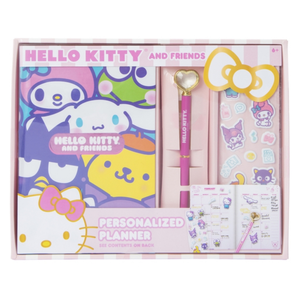NEW Hello Kitty and Friends Planner Stationery Set